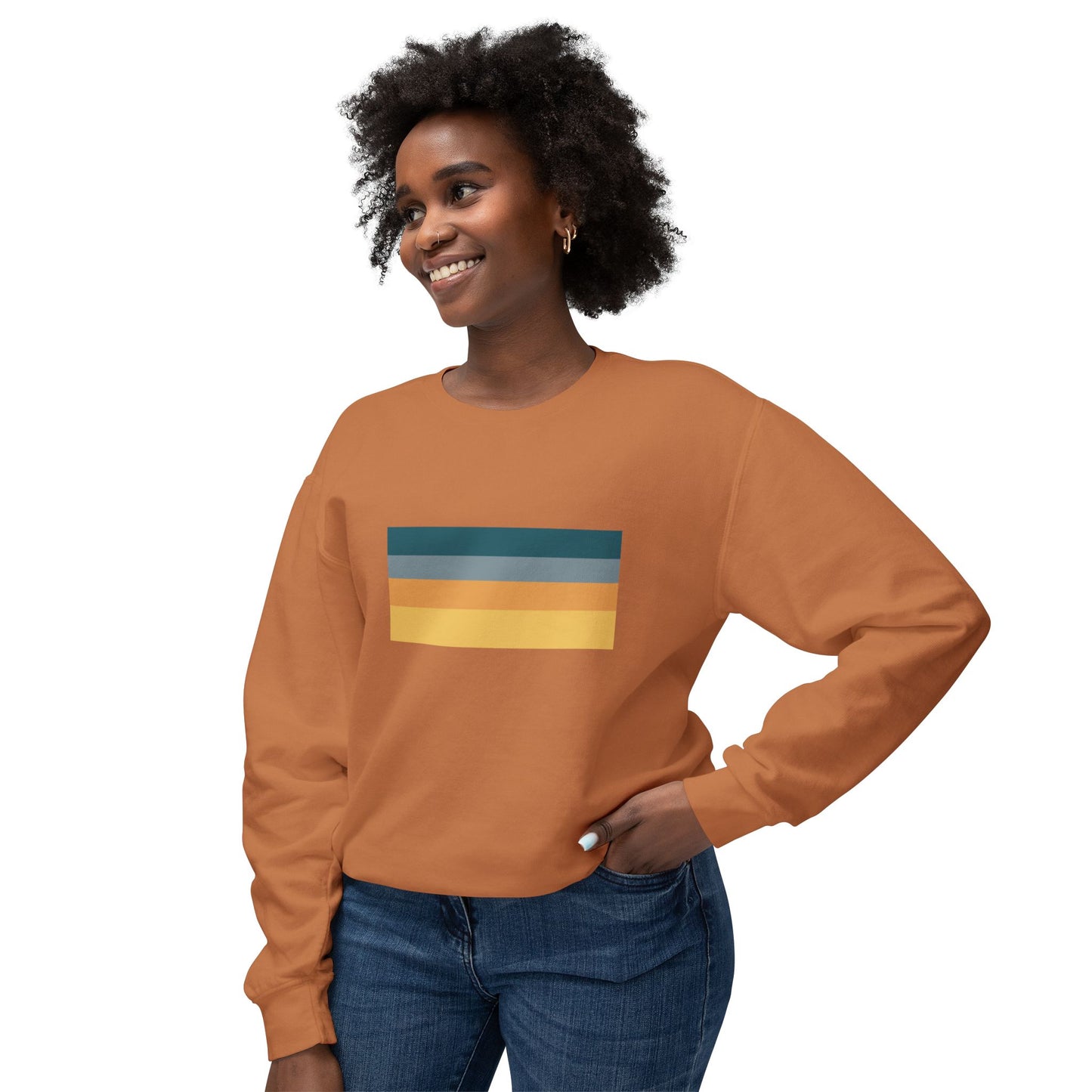 Abstract Sunset Crewneck