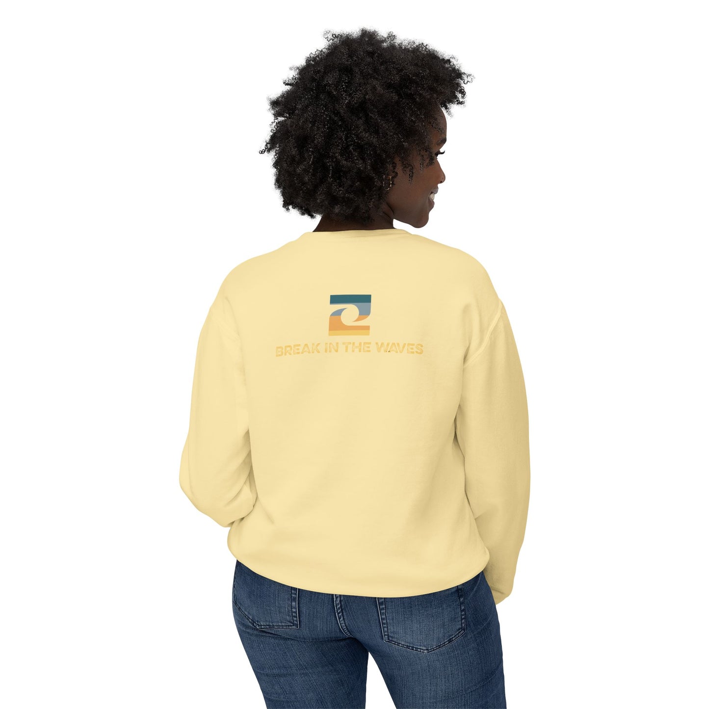 Abstract Sunset Crewneck