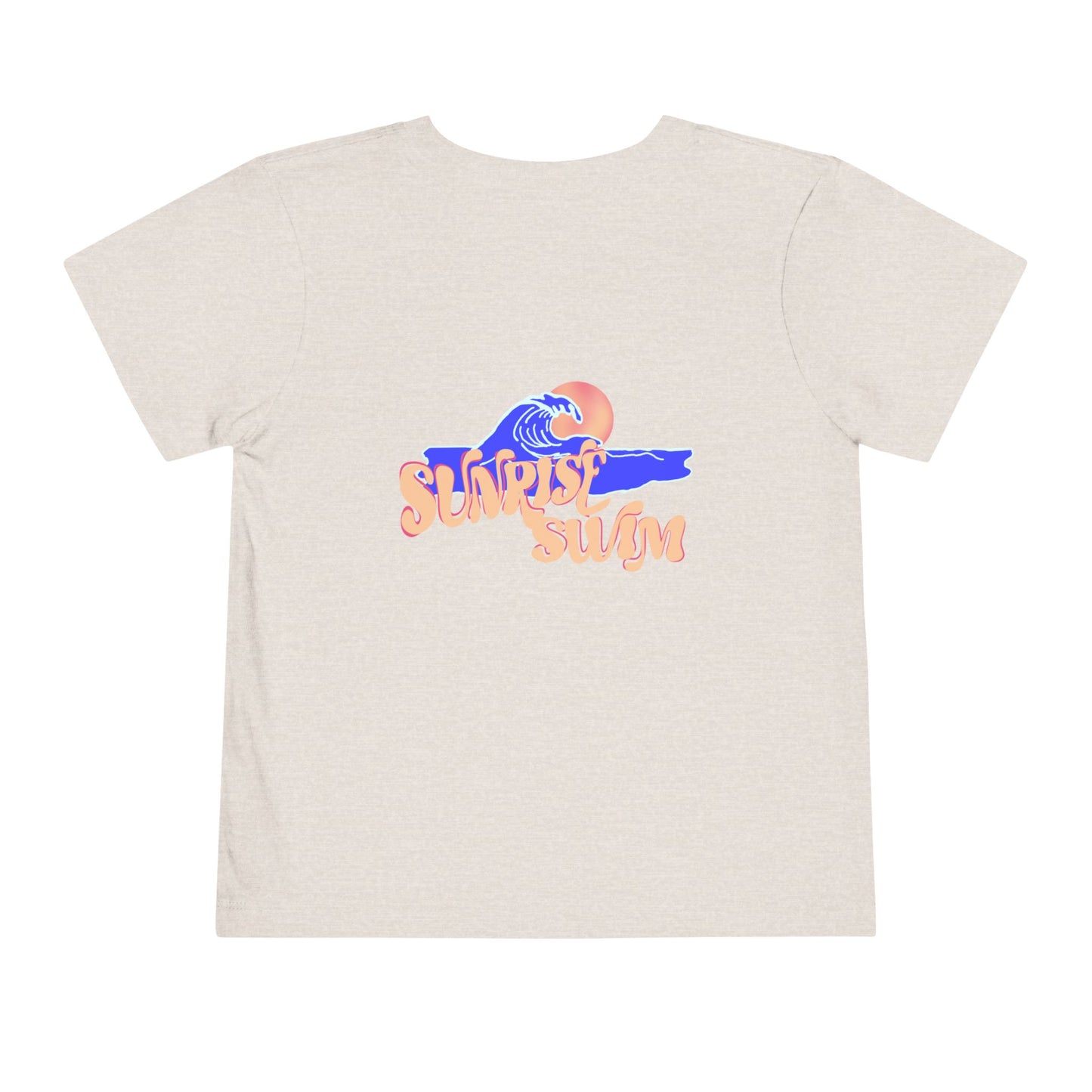 Sunrise Swim- Toddler Tshirt