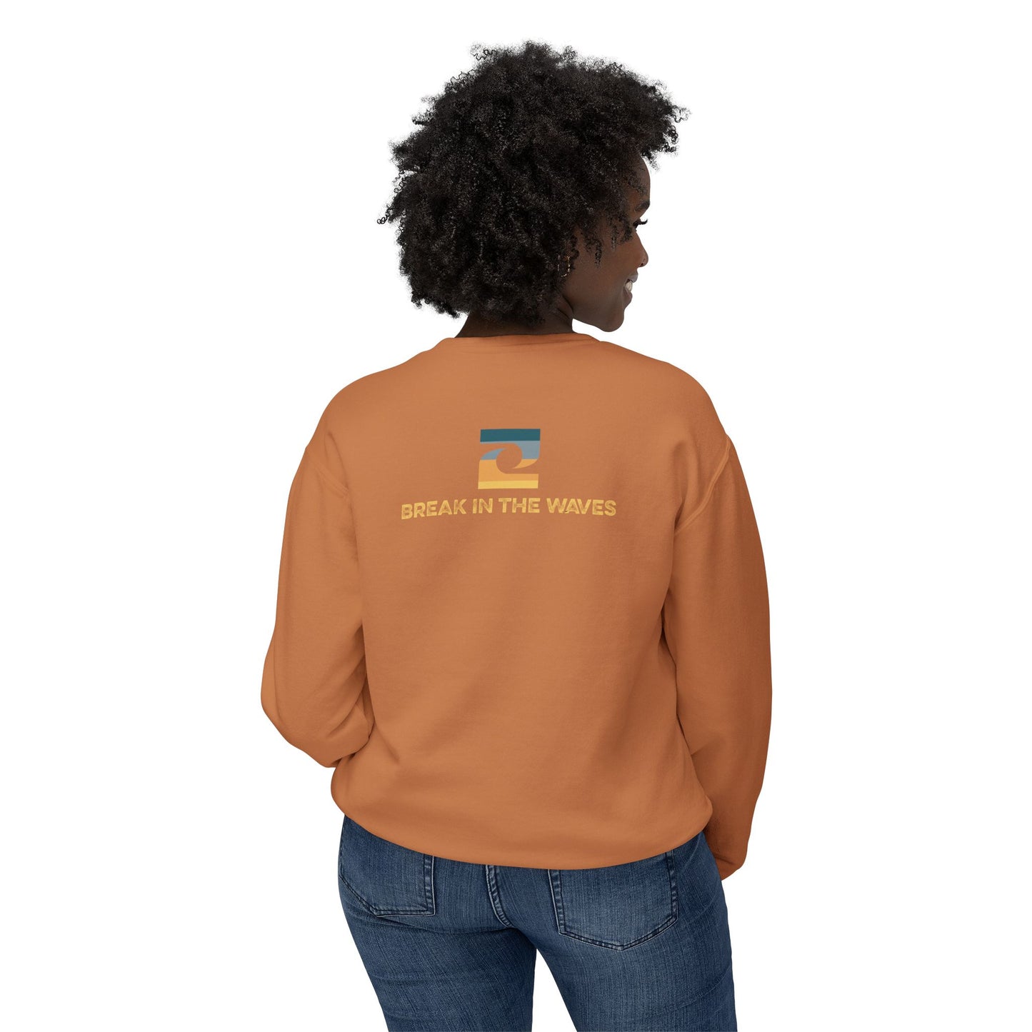 Abstract Sunset Crewneck