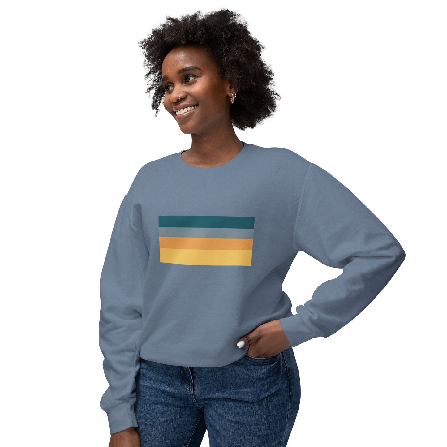 Abstract Sunset Crewneck