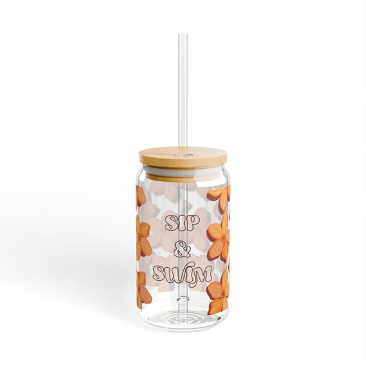 Sip & Swim Glass Tumblr