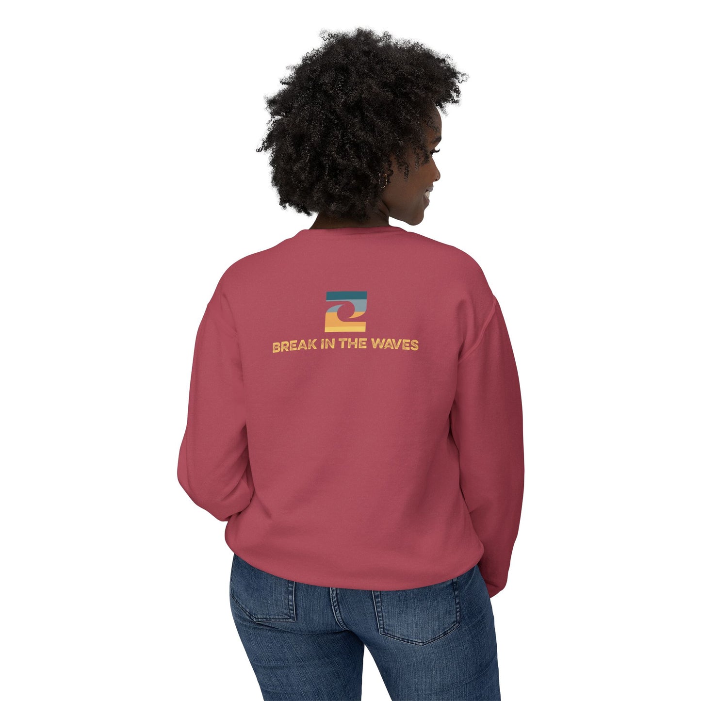 Abstract Sunset Crewneck