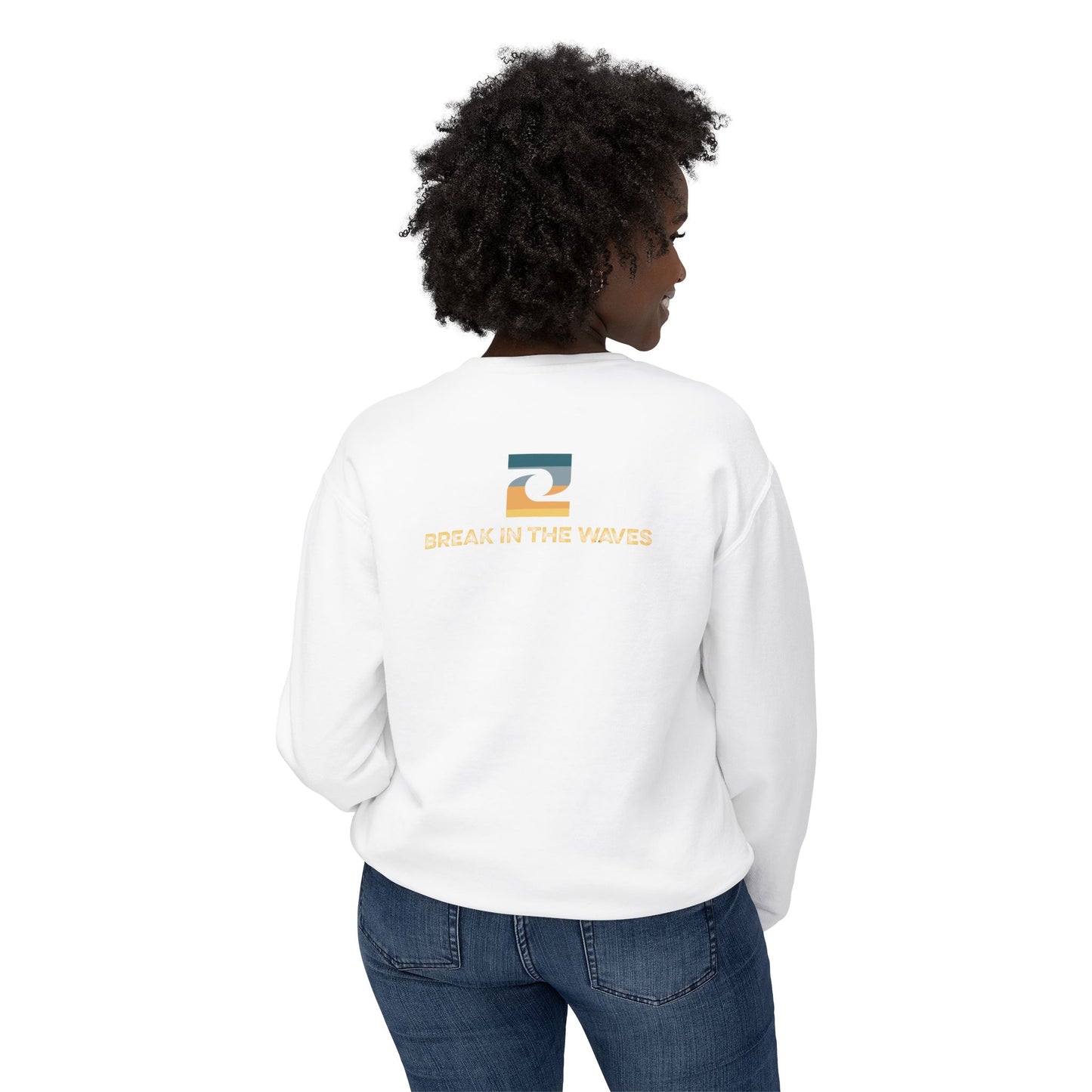 Abstract Sunset Crewneck